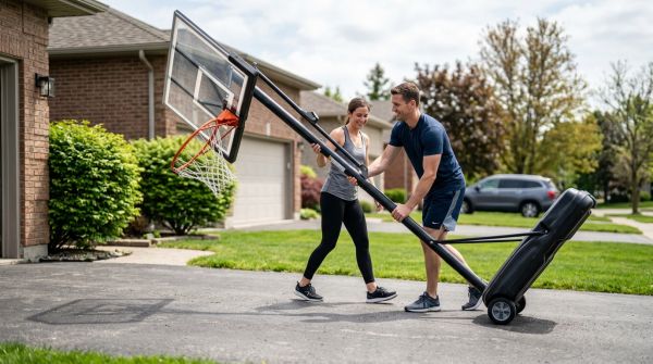 Conseils pour déplacer facilement votre panier de basket portatif