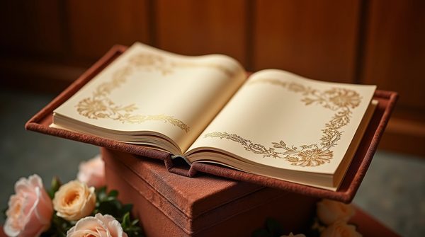 Livre d'or mariage : personnalisez vos souvenirs avec élégance