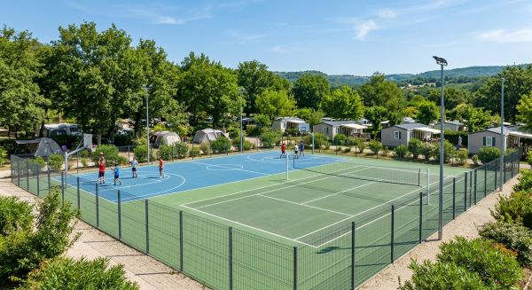 Y a-t-il des équipements sportifs au Camping Rancho Davaine ?